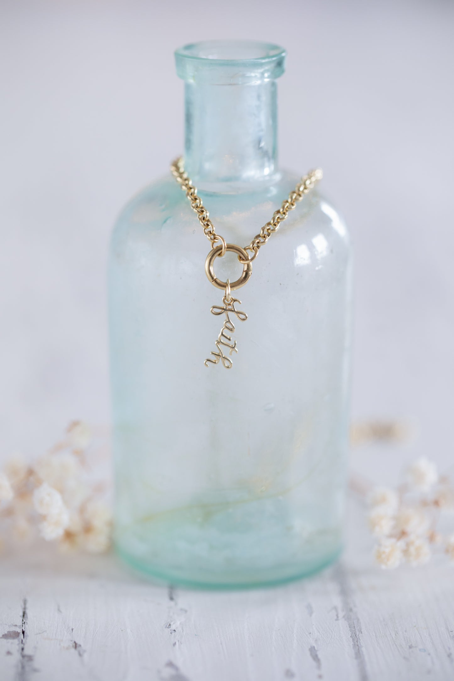 Necklace faith boldly