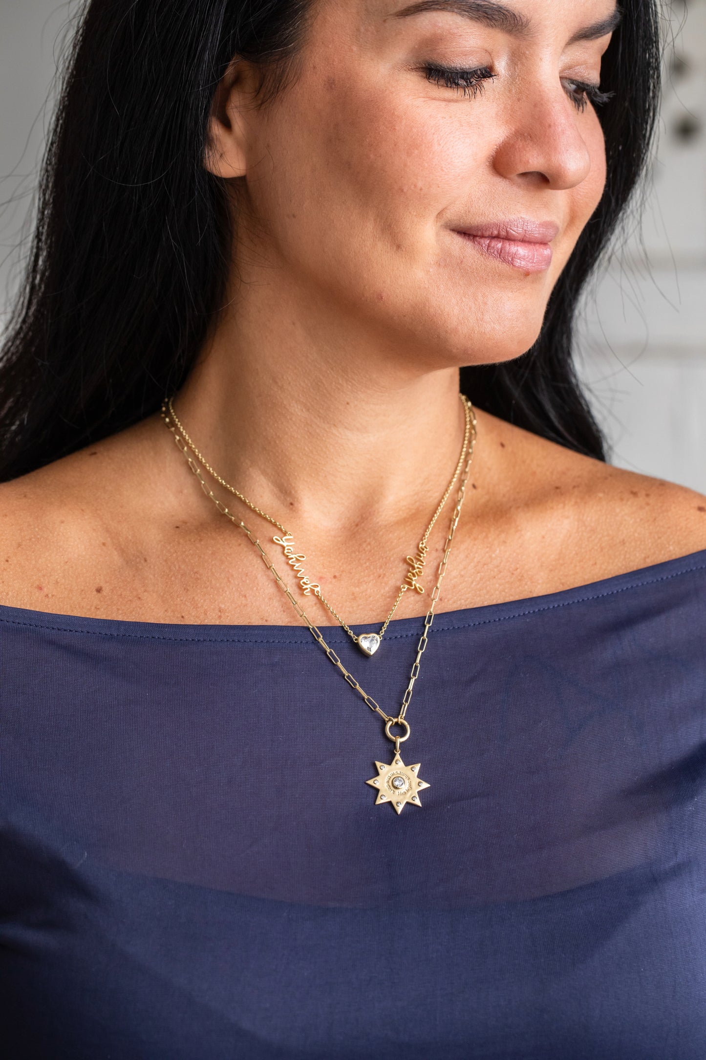 Yahweh Yeshua Name Necklace