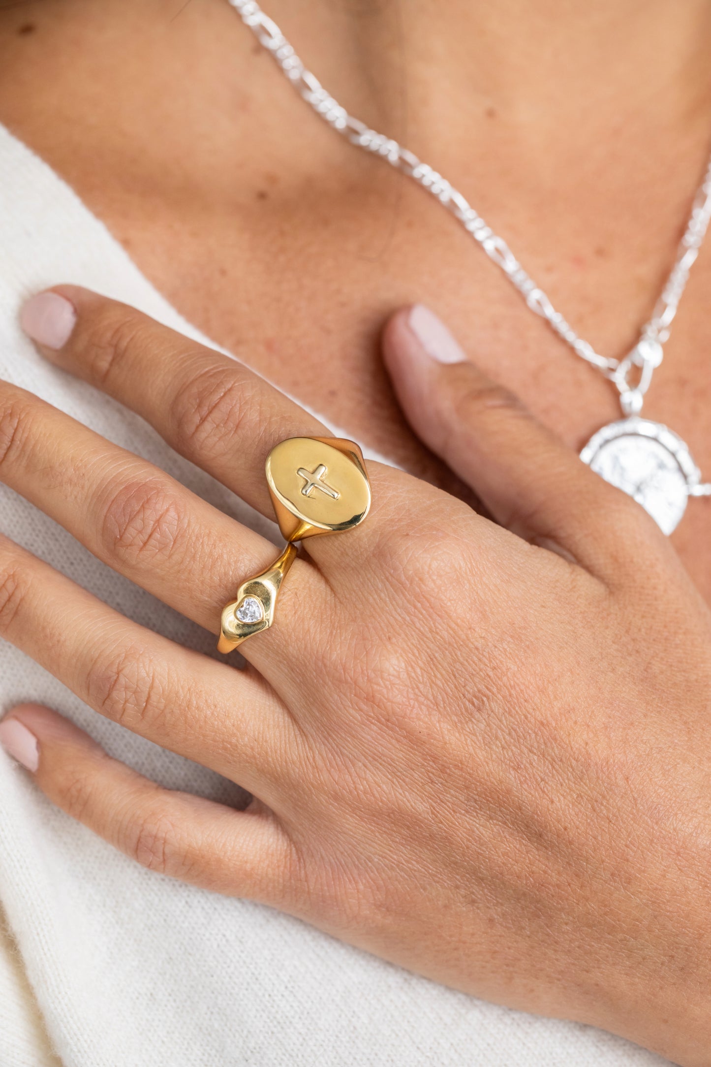 Heart Love Signet Ring