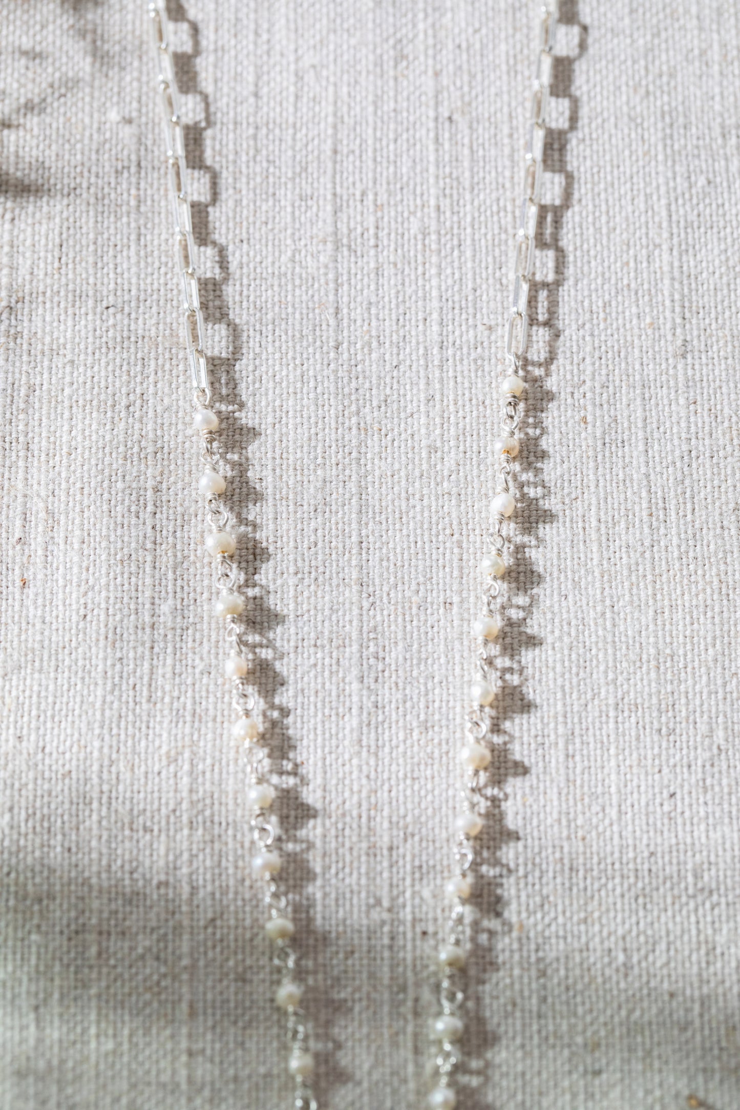 Saved Cross Necklace Silver