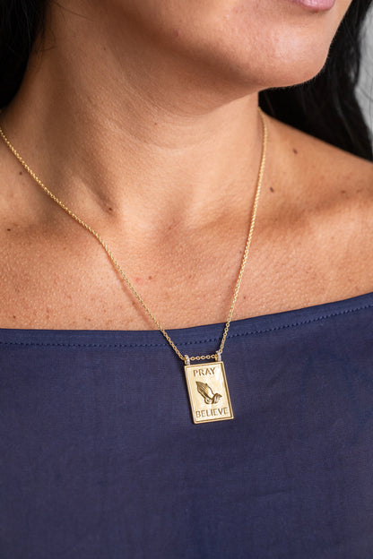 Pray Believe Necklace