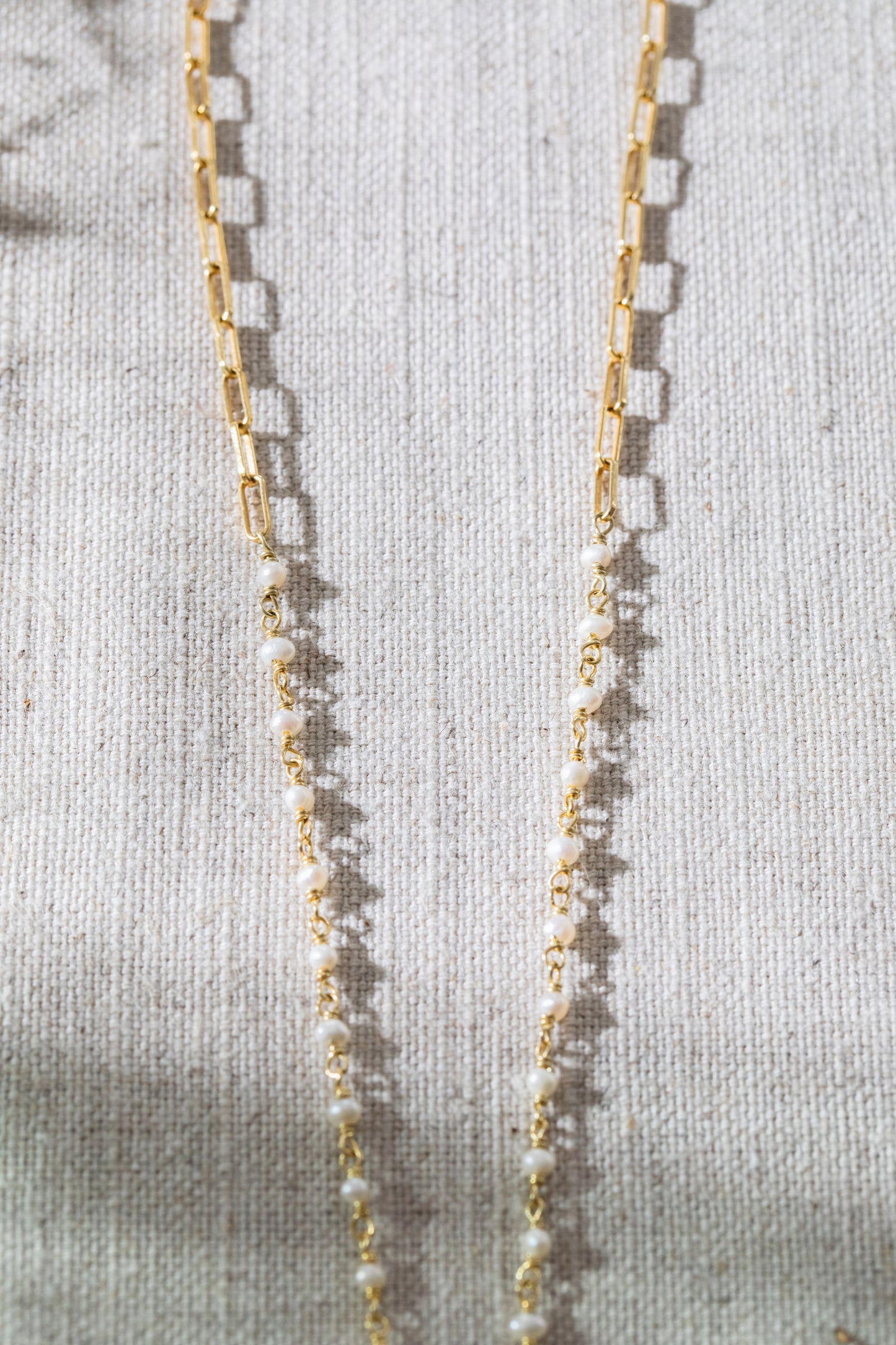 Saved Cross Necklace Gold