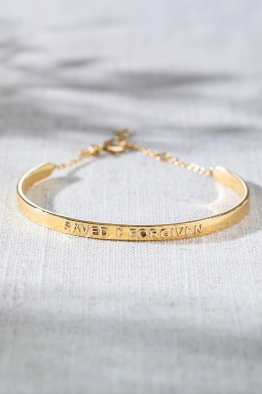 Saved Forgiven Bangle