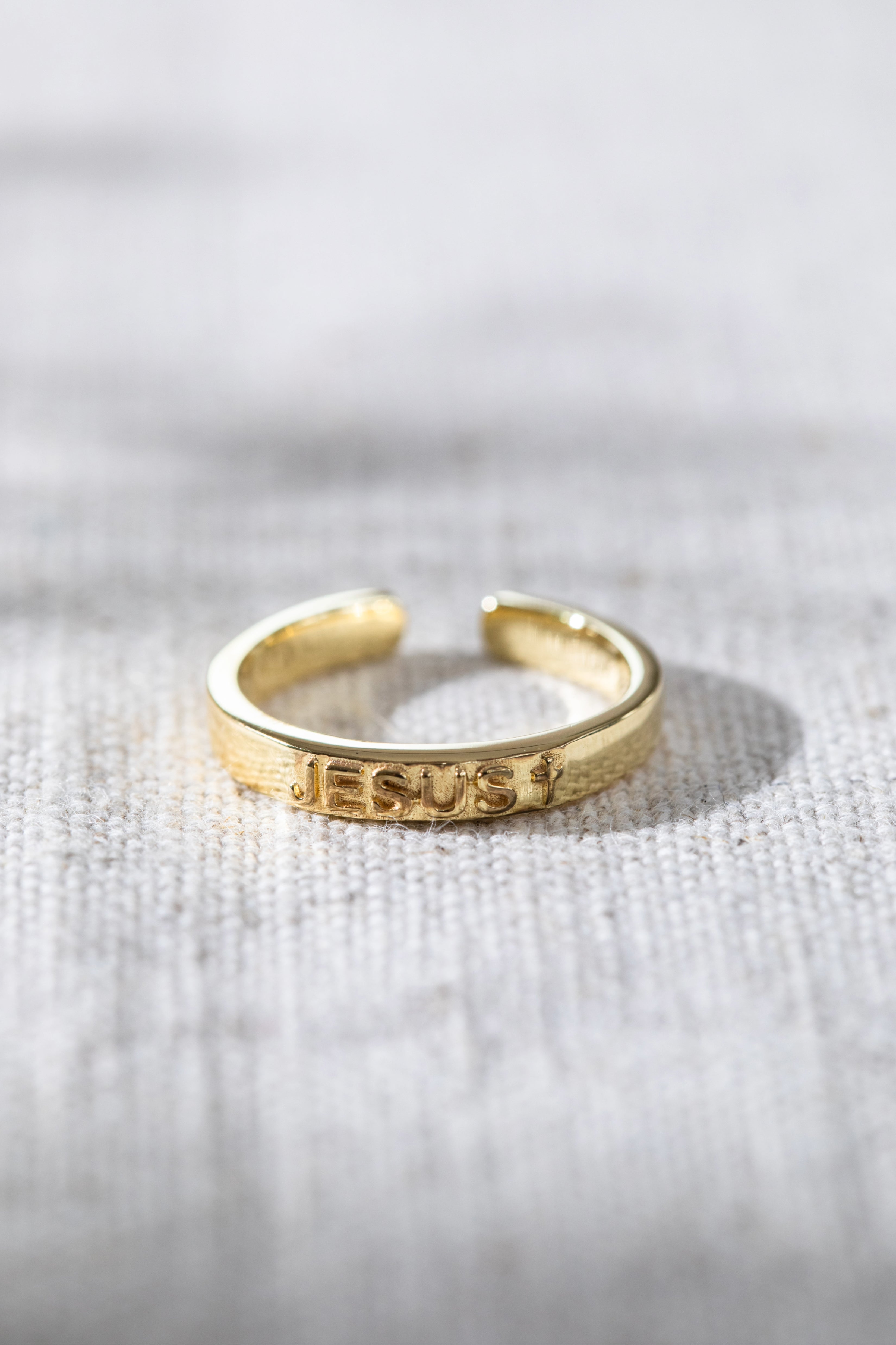 Jesus Ring- Bible Inspired Christian Jewellery – Khuba Jewellery